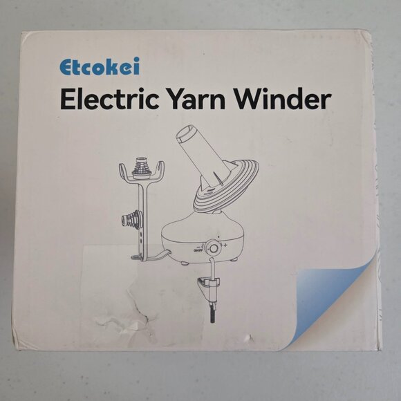 Etcokei Electric Yarn Winder NEW Automatic Yarn Ball/Cake Winder Stepless Speed - Picture 11 of 15